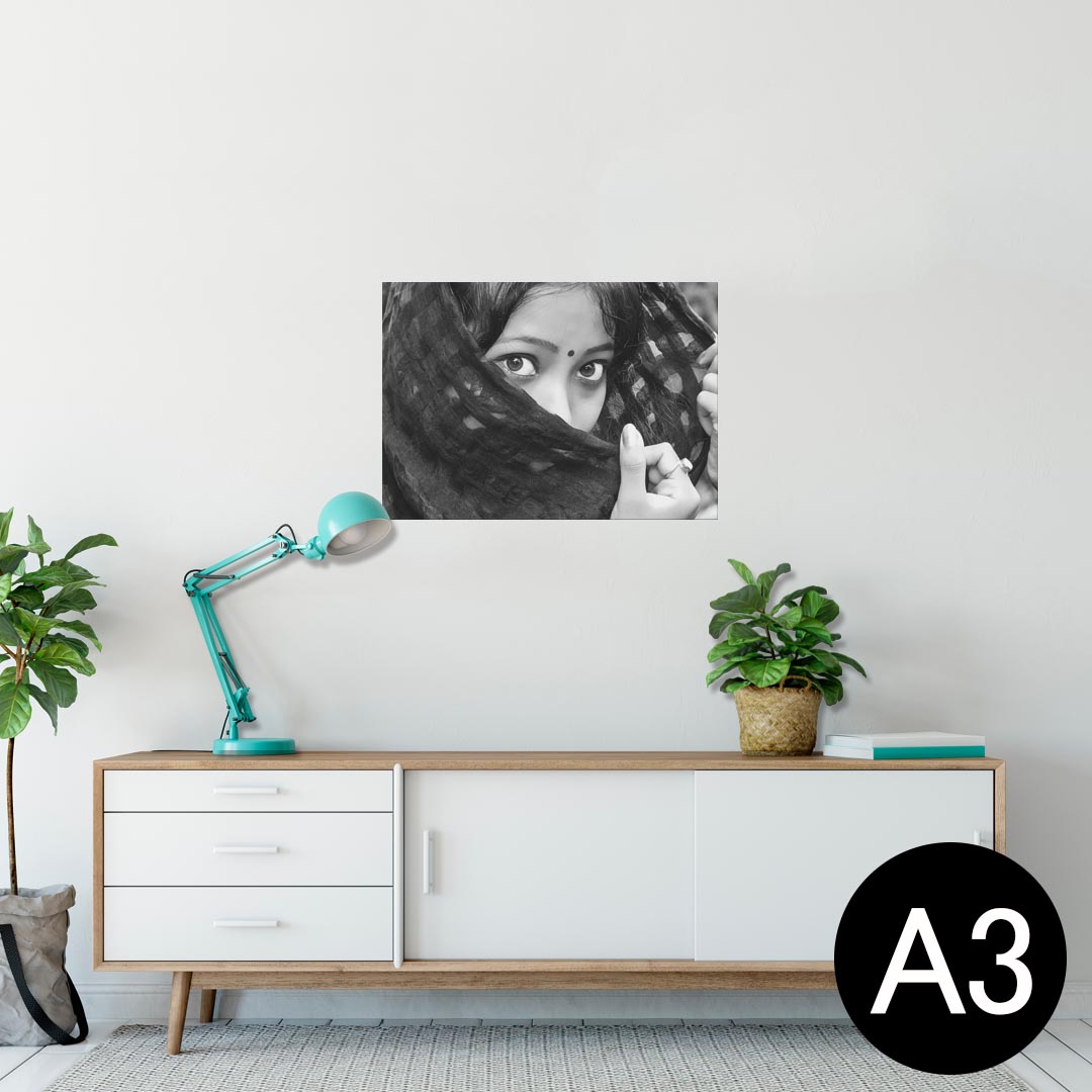 ポスター ウォールステッカー シール式ステッカー 飾り 297×420mm A3 写真 フォト 壁 インテリア おし..