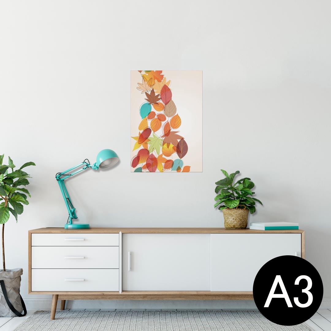 ポスター ウォールステッカー シール式ステッカー 飾り 297×420mm A3 写真 フォト 壁 インテリア おし..