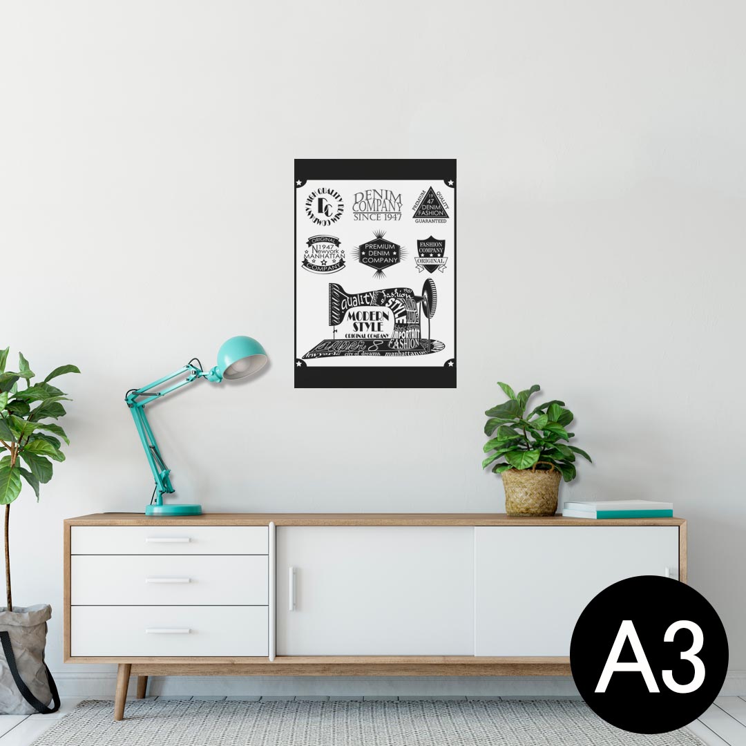 ポスター ウォールステッカー シール式ステッカー 飾り 297×420mm A3 写真 フォト 壁 インテリア おし..