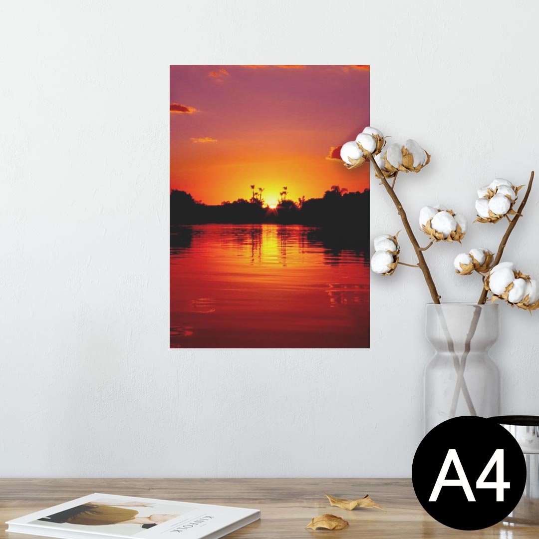 ポスター ウォールステッカー シール式ステッカー 飾り 210×297mm A4 写真 フォト 壁 インテリア おし..