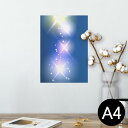 ポスター ウォールステッカー シール式ステッカー 飾り 210×297mm A4 写真 フォト 壁 インテリア おしゃれ 剥がせる wall sticker poster 002287 シンプル カラフル(3)