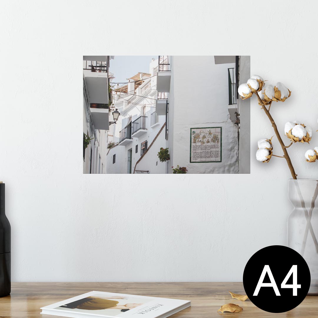 ポスター ウォールステッカー シール式ステッカー 飾り 210×297mm A4 写真 フォト 壁 インテリア おし..