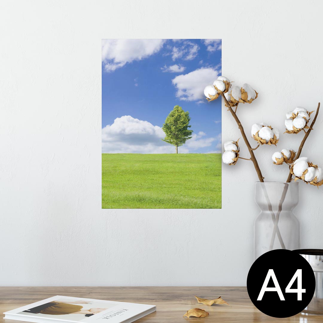 ポスター ウォールステッカー シール式ステッカー 飾り 210×297mm A4 写真 フォト 壁 インテリア おし..