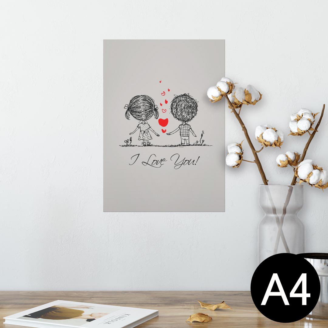 ポスター ウォールステッカー シール式ステッカー 飾り 210×297mm A4 写真 フォト 壁 インテリア おし..