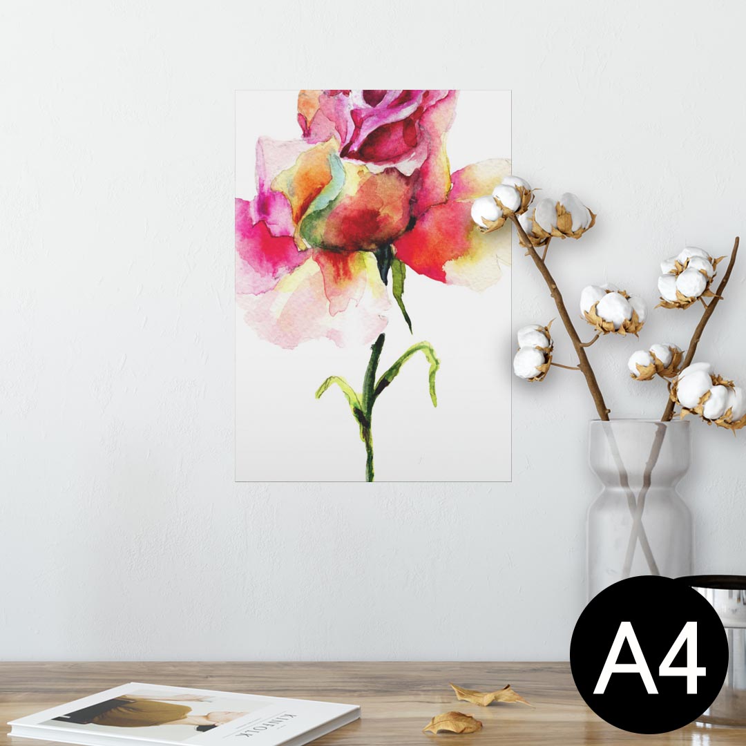 ポスター ウォールステッカー シール式ステッカー 飾り 210×297mm A4 写真 フォト 壁 インテリア おし..