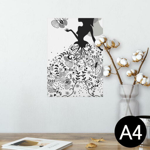 ポスター ウォールステッカー シール式ステッカー 飾り 210×297mm A4 写真 フォト 壁 インテリア おしゃれ 剥がせる wall sticker poster 009511 人物 蝶 モノクロ ポスター ウォールステッカー シール式ステッカー 飾り 210×297mm A4 写真 フォト 壁 インテリア おしゃれ 剥がせる wall sticker poster 009511 人物 蝶 モノクロ