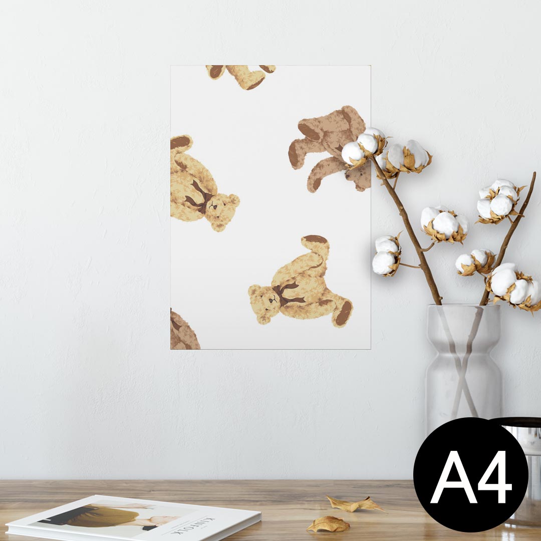 ポスター ウォールステッカー シール式ステッカー 飾り 210×297mm A4 写真 フォト 壁 インテリア おし..