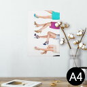 ポスター ウォールステッカー シール式ステッカー 飾り 210×297mm A4 写真 フォト 壁 インテリア おしゃれ 剥がせる wall sticker poster 011434 ファッション スカート 写真
