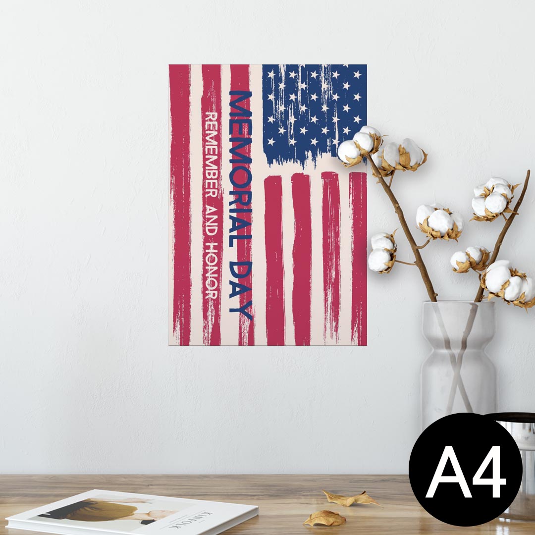 ポスター ウォールステッカー シール式ステッカー 飾り 210×297mm A4 写真 フォト 壁 インテリア おし..