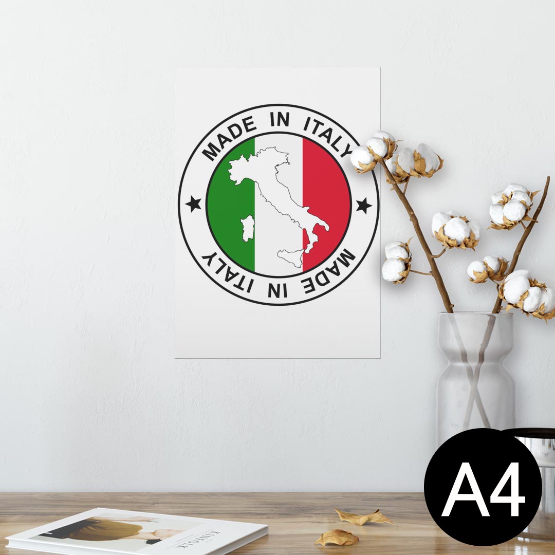 ポスター ウォールステッカー シール式ステッカー 飾り 210×297mm A4 写真 フォト 壁 インテリア おし..