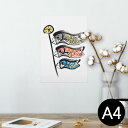 ポスター ウォールステッカー シール式ステッカー 飾り 210×297mm A4 写真 フォト 壁 インテリア おしゃれ 剥がせる wall sticker p...