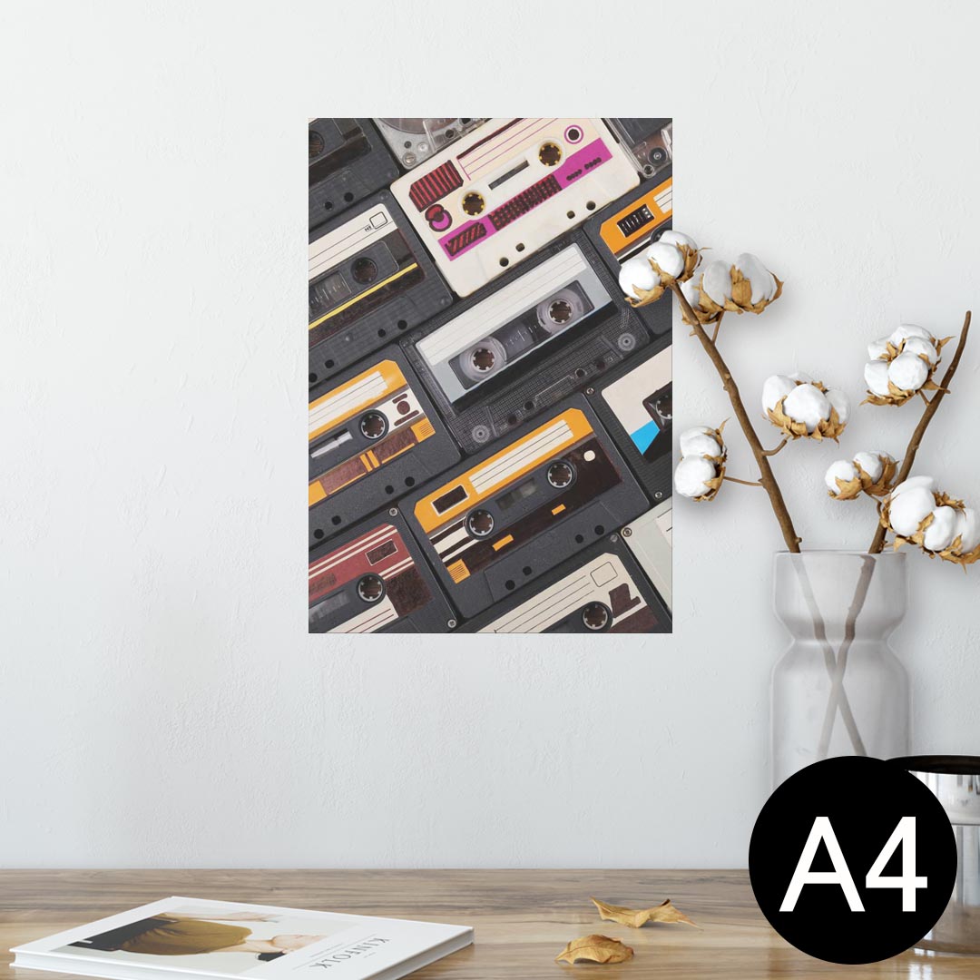 ポスター ウォールステッカー シール式ステッカー 飾り 210×297mm A4 写真 フォト 壁 インテリア おし..