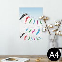 ポスター ウォールステッカー シール式ステッカー 飾り 210×297mm A4 写真 フォト 壁 インテリア おしゃれ 剥がせる wall sticker p...