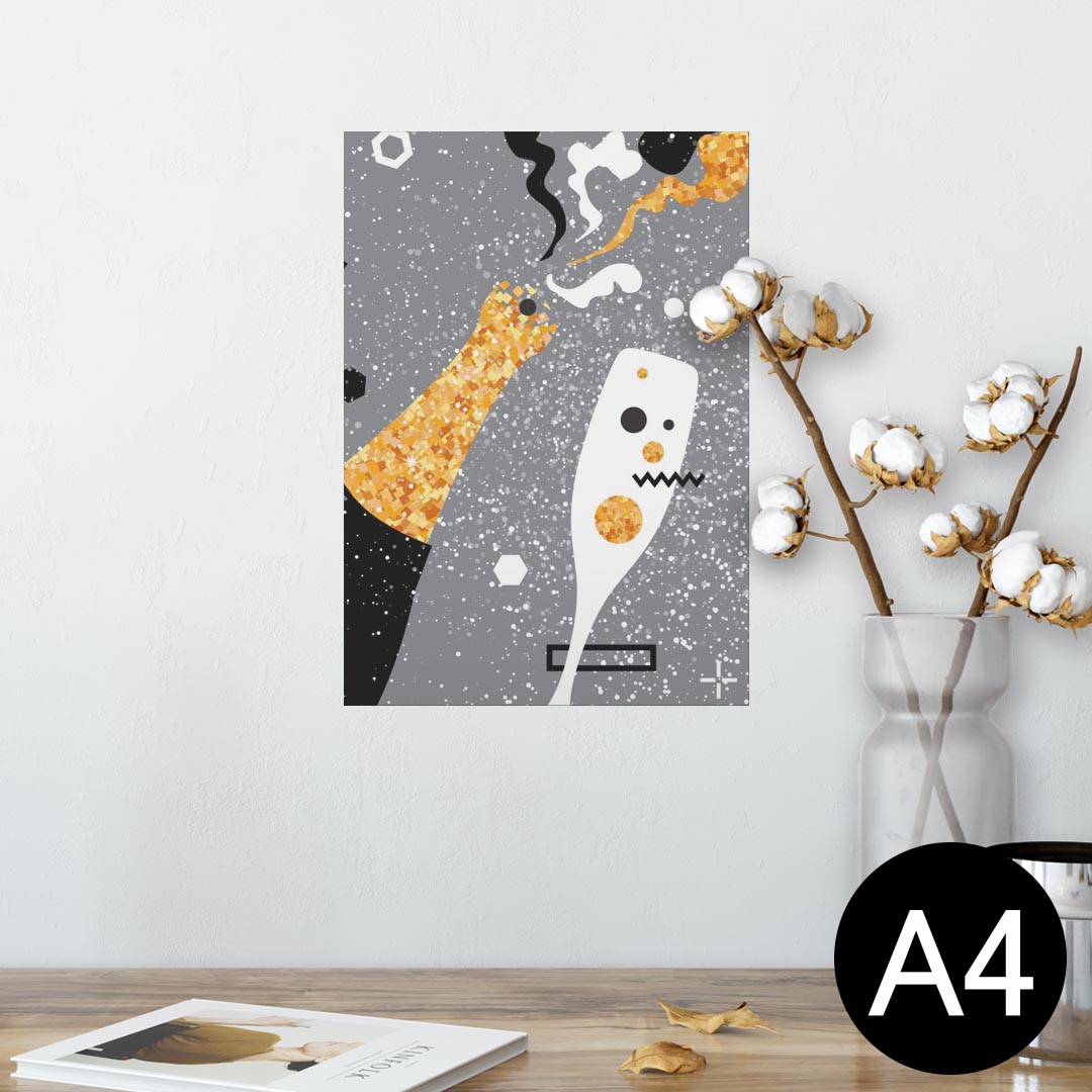 ポスター ウォールステッカー シール式ステッカー 飾り 210×297mm A4 写真 フォト 壁 インテリア おし..