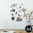 ポスター ウォールステッカー シール式ステッカー 飾り 210×297mm A4 写真 フォト 壁 インテリア おしゃれ 剥がせる wall sticker poster 014134 プロレス マスク キャラクター