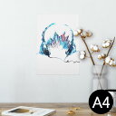ポスター ウォールステッカー シール式ステッカー 飾り 210×297mm A4 写真 フォト 壁 インテリア おしゃれ 剥がせる wall sticker poster 014180 ヘッドホン 音楽 風景