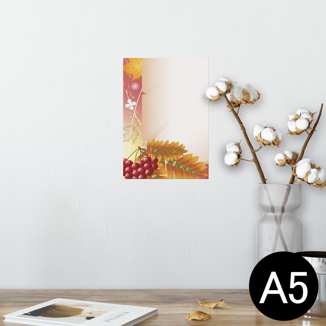 ポスター ウォールステッカー シール式ステッカー 飾り 148×210mm A5 写真 フォト 壁 インテリア おし..