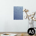ポスター ウォールステッカー シール式ステッカー 飾り 148×210mm A5 写真 フォト 壁 インテリア おしゃれ 剥がせる wall sticker poster 001750 水玉 シャボン玉 バブル