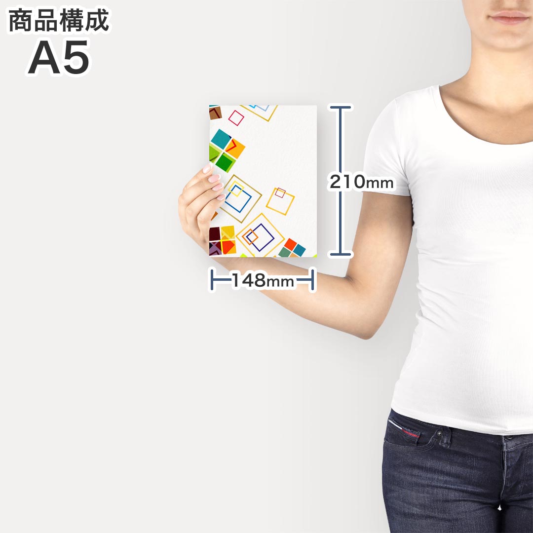 ポスター ウォールステッカー シール式ステッカー 飾り 148×210mm A5 写真 フォト 壁 インテリア おしゃれ 剥がせる wall sticker poster 004989 四角　模様　カラフル