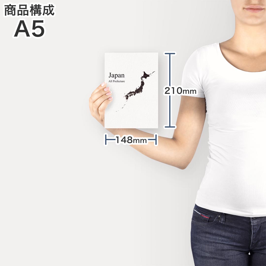 アートパネル 絵 絵画 飾り 選べるサイズ 210×148 mm A5 モダン 玄関 写真 フォト インテリア おしゃれ 012923 地図　日本　モノトーン