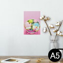 ポスター ウォールステッカー シール式ステッカー 飾り 148×210mm A5 写真 フォト 壁 インテリア おしゃれ 剥がせる wall sticker p...