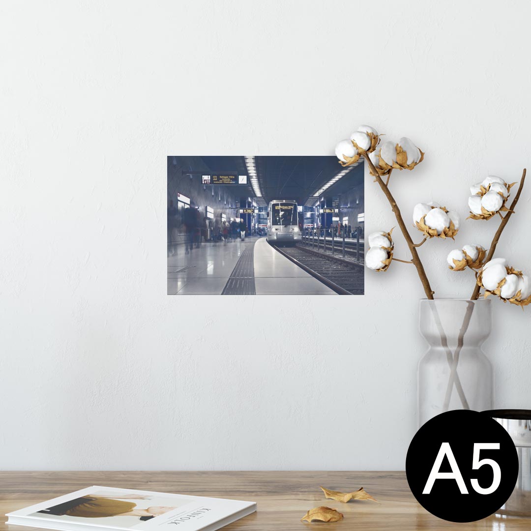 ポスター ウォールステッカー シール式ステッカー 飾り 148×210mm A5 写真 フォト 壁 インテリア おし..