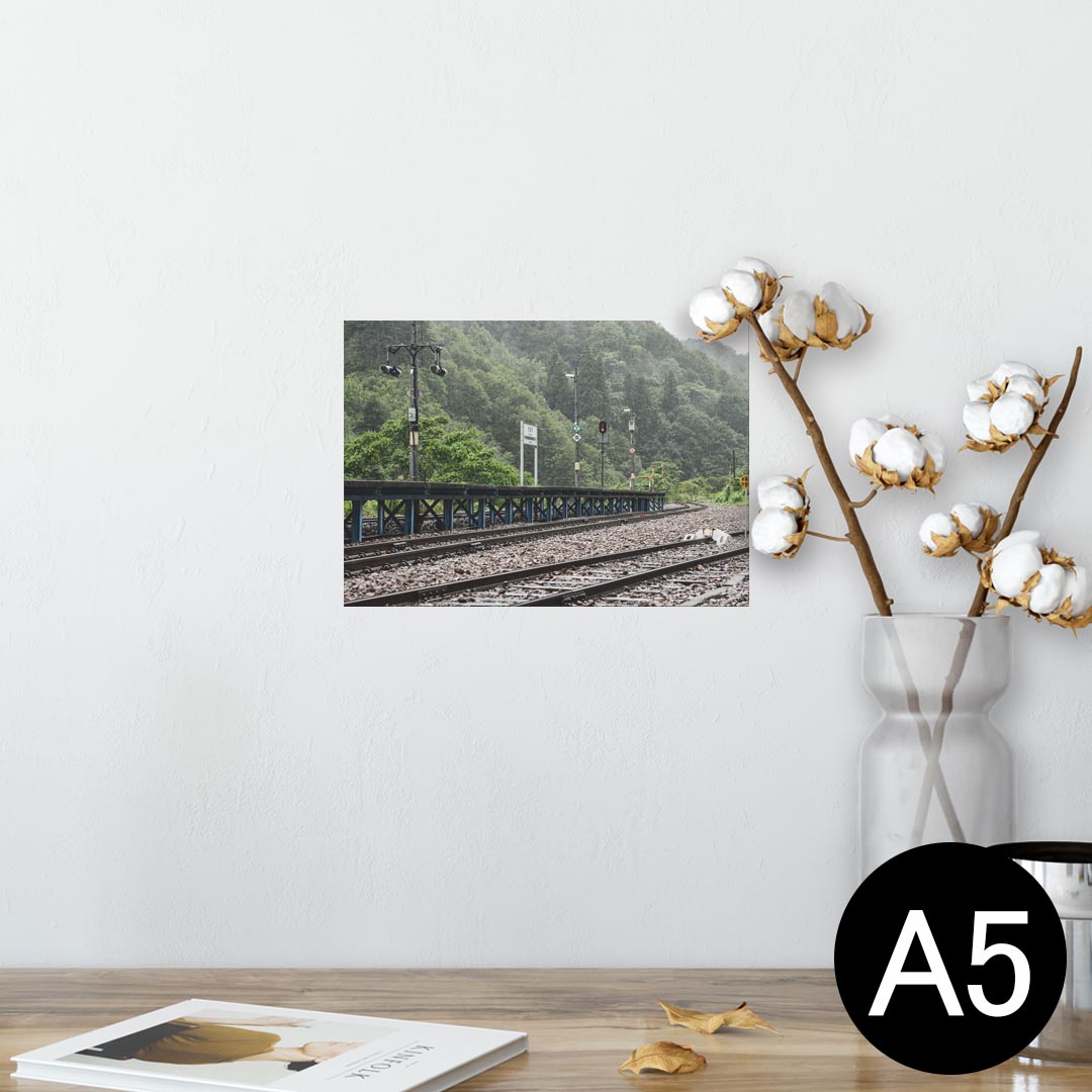 ポスター ウォールステッカー シール式ステッカー 飾り 148×210mm A5 写真 フォト 壁 インテリア おし..