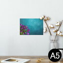 ポスター ウォールステッカー シール式ステッカー 飾り 148×210mm A5 写真 フォト 壁 インテリア おしゃれ 剥がせる wall sticker poster 025717 花 チューリップ