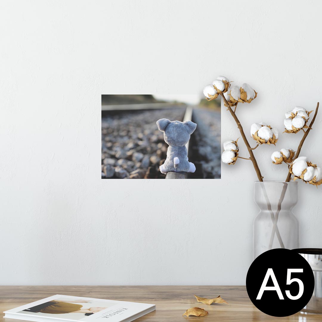 ポスター ウォールステッカー シール式ステッカー 飾り 148×210mm A5 写真 フォト 壁 インテリア おし..