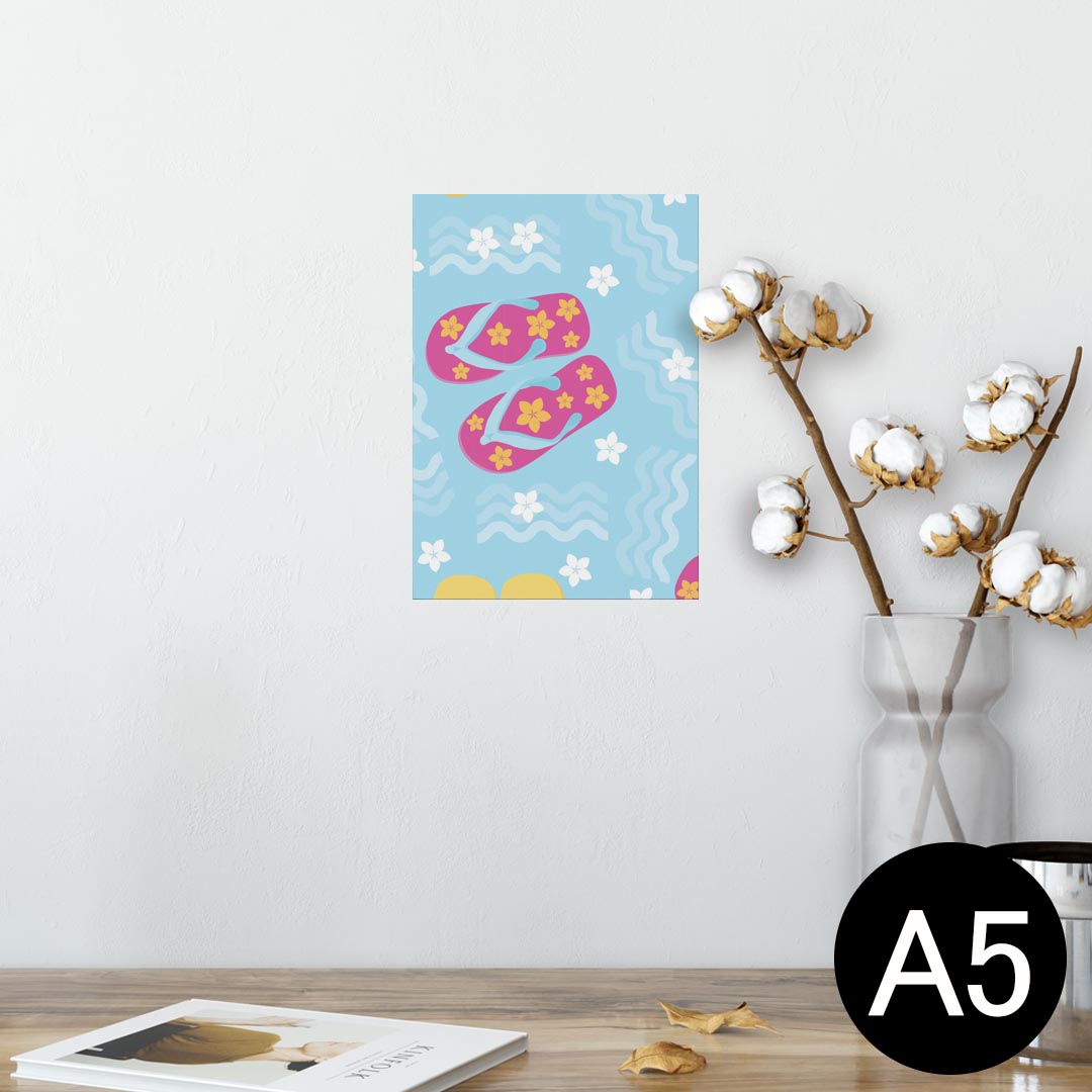 ポスター ウォールステッカー シール式ステッカー 飾り 148×210mm A5 写真 フォト 壁 インテリア おし..