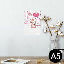 ポスター ウォールステッカー シール式ステッカー 飾り 148×210mm A5 写真 フォト 壁 インテリア おしゃれ 剥がせる wall sticker p...