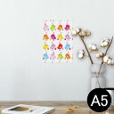 ポスター ウォールステッカー シール式ステッカー 飾り 148×210mm A5 写真 フォト 壁 インテリア おしゃれ 剥がせる wall sticker p...