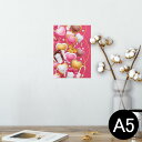 ポスター ウォールステッカー シール式ステッカー 飾り 148×210mm A5 写真 フォト 壁 インテリア おしゃれ 剥がせる wall sticker p...