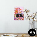ポスター ウォールステッカー シール式ステッカー 飾り 148×210mm A5 写真 フォト 壁 インテリア おしゃれ 剥がせる wall sticker p...