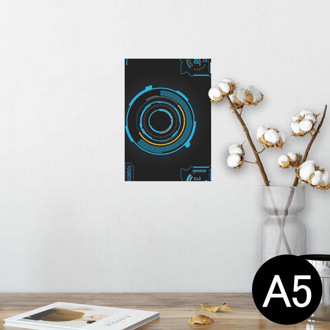 ポスター ウォールステッカー シール式ステッカー 飾り 148×210mm A5 写真 フォト 壁 インテリア おし..