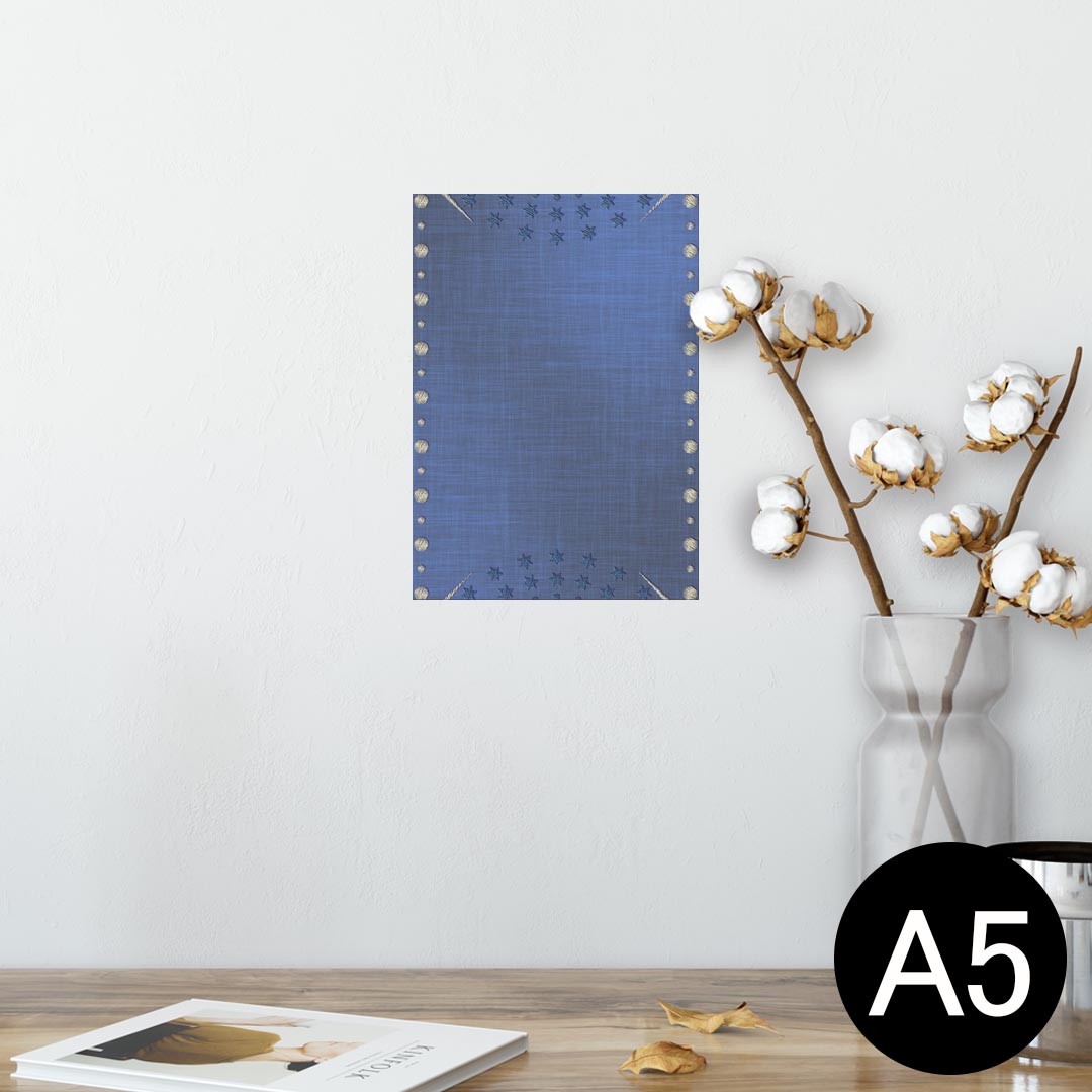 ポスター ウォールステッカー シール式ステッカー 飾り 148×210mm A5 写真 フォト 壁 インテリア おし..