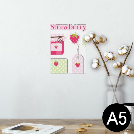 ポスター ウォールステッカー シール式ステッカー 飾り 148×210mm A5 写真 フォト 壁 インテリア おしゃれ 剥がせる wall sticker poster 009141 ピンク 苺 水玉 ドット ポスター ウォールステッカー シール式ステッカー 飾り 148×210mm A5 写真 フォト 壁 インテリア おしゃれ 剥がせる wall sticker poster 009141 ピンク 苺 水玉 ドット