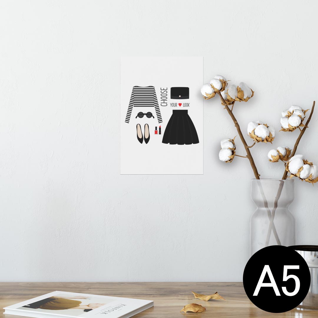 ポスター ウォールステッカー シール式ステッカー 飾り 148×210mm A5 写真 フォト 壁 インテリア おしゃれ 剥がせる wall sticker poster 010227 おしゃれ ファッション メイク