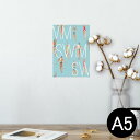 ポスター ウォールステッカー シール式ステッカー 飾り 148×210mm A5 写真 フォト 壁 インテリア おしゃれ 剥がせる wall sticker poster 011158 水着 夏 人物