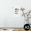 ポスター ウォールステッカー シール式ステッカー 飾り 148×210mm A5 写真 フォト 壁 インテリア おしゃれ 剥がせる wall sticker p...