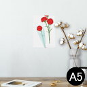 ポスター ウォールステッカー シール式ステッカー 飾り 148×210mm A5 写真 フォト 壁 インテリア おしゃれ 剥がせる wall sticker p...