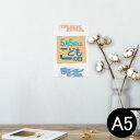 ポスター ウォールステッカー シール式ステッカー 飾り 148×210mm A5 写真 フォト 壁 インテリア おしゃれ 剥がせる wall sticker p...