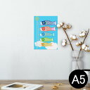 ポスター ウォールステッカー シール式ステッカー 飾り 148×210mm A5 写真 フォト 壁 インテリア おしゃれ 剥がせる wall sticker p...