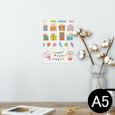 ポスター ウォールステッカー シール式ステッカー 飾り 148×210mm A5 写真 フォト 壁 インテリア おしゃれ 剥がせる wall sticker p...