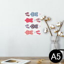 ポスター ウォールステッカー シール式ステッカー 飾り 148×210mm A5 写真 フォト 壁 インテリア おしゃれ 剥がせる wall sticker poster 013709 水着 ガーリー 夏
