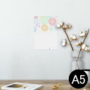 ポスター ウォールステッカー シール式ステッカー 飾り 148×210mm A5 写真 フォト 壁 インテリア おしゃれ 剥がせる wall sticker poster 013800 花火 風景 白