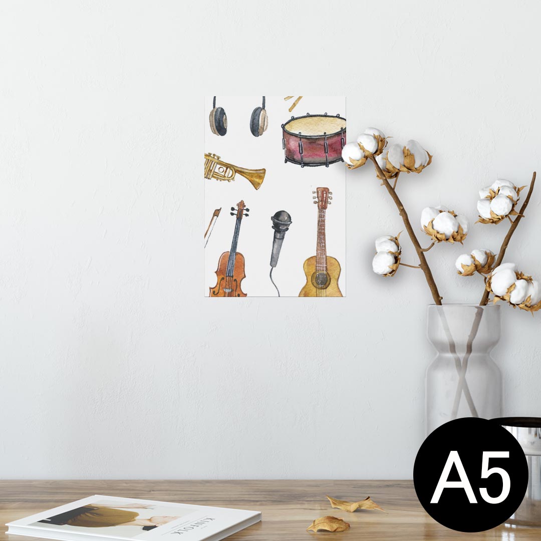 ポスター ウォールステッカー シール式ステッカー 飾り 148×210mm A5 写真 フォト 壁 インテリア おし..