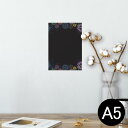 ポスター ウォールステッカー シール式ステッカー 飾り 148×210mm A5 写真 フォト 壁 インテリア おしゃれ 剥がせる wall sticker poster 014183 花火 カラフル