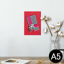 ポスター ウォールステッカー シール式ステッカー 飾り 148×210mm A5 写真 フォト 壁 インテリア おしゃれ 剥がせる wall sticker p...