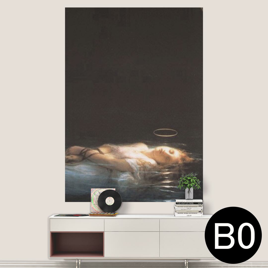 ポステッカー ポスター ウォールステッカー シール式ステッカー 飾り 1030mm×1456mm B0 写真 フォト 壁 インテリア おしゃれ 剥がせる wall sticker poster 003213 人物　絵画　イラスト